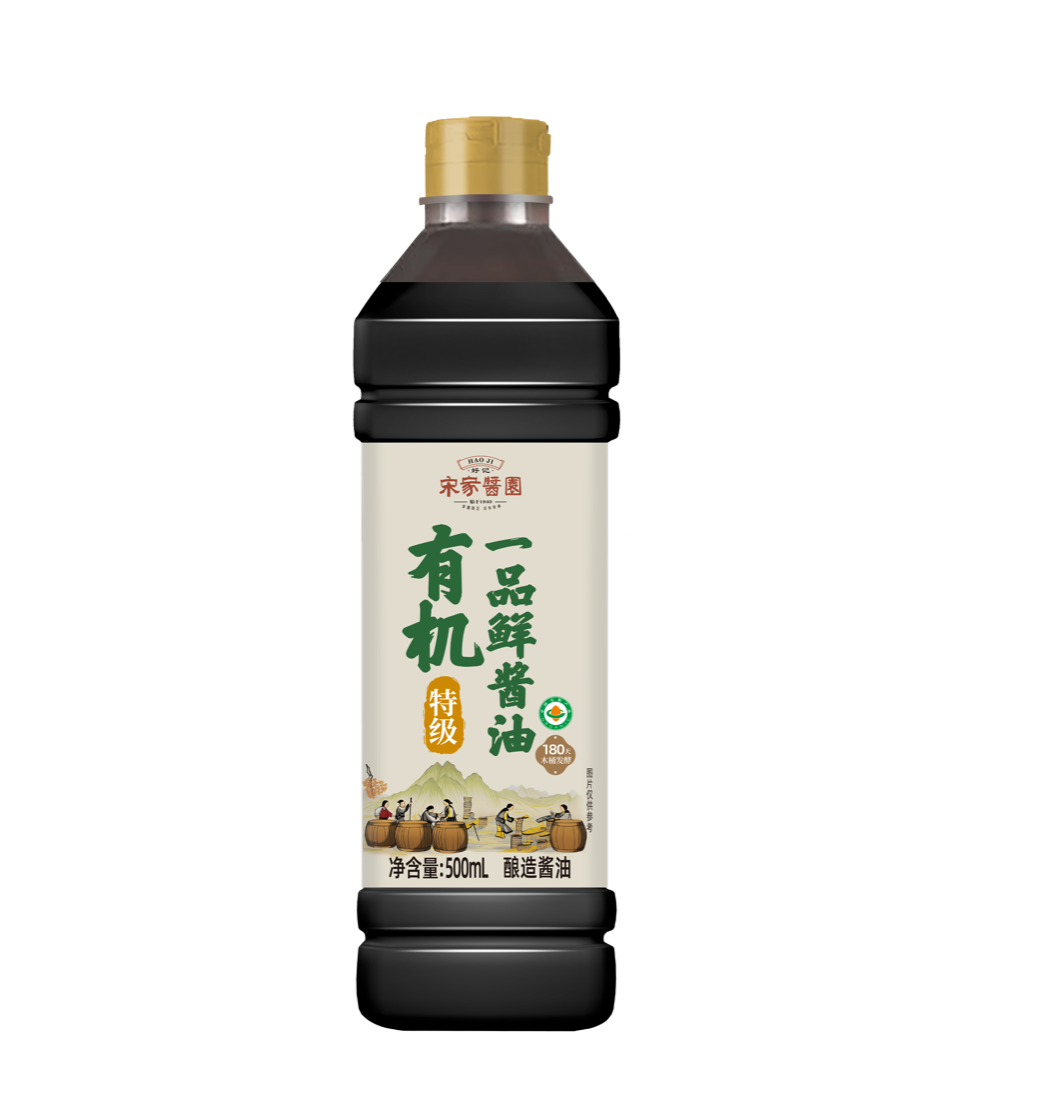 Premium first-grade light soy sauce, 500 mL